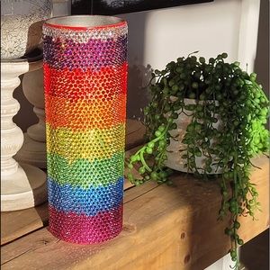 Handmade pride tumbler